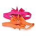 20pcs/lot 3 Inch Cute Kids Baby Girls headband Toddler Infant Chiffon Bowknot Headbands Solid Color Hair Bows Hair Band Accessories Christmas Gift