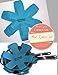 Flower Pots and Pan Protectors best 5-piece set to keep kitchenware free of scratches or marring when stacking or nesting cookware accessories (Blue)