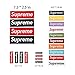 Calculs Iron on Hip Hop Patches Multi-Sized Embroidered Letters for Skateboarding Clothing Rock DIY 22 Pcs/Set