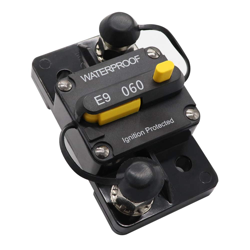 Buy 60 amp Circuit Breaker Trolling Motor Breaker 12V 72V with Manual