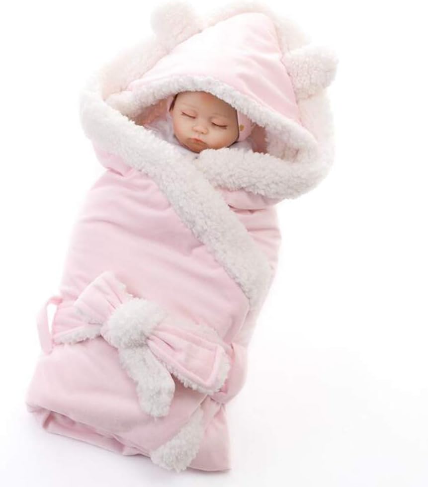 pink baby swaddle blanket