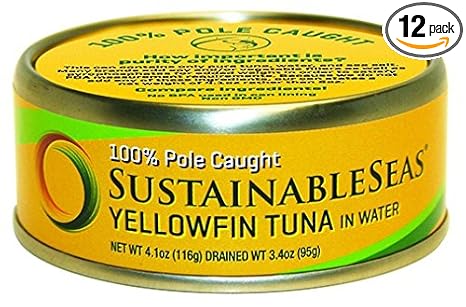 Sustainable seas tuna yelwfin solid Water (850348003061)