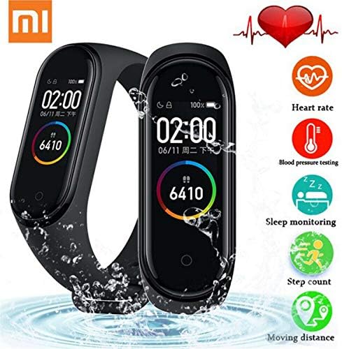 Lovewe Xiaomi Mi Band 4 0.95" 3 Color AMOLED Screen Smart Bracelet Smartband Heart Rate Monitor Sleep Monitor Fitness Tracker Bluetooth Sport 5ATM Waterproof Smart Band