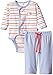 Magnificent Baby Baby-Boys Origami Stripe Long Sleeve Burrito Pants