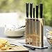 Schmidt Bros. Acacia Midtown Magnetic Knife Block Schmidt-22-Series, Up to 10-Piece