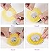 FATHER.SON Drain Hair Catcher, Sink Strainer Protector Stopper for Pop Up Drains Bathtub Washing Basin, Easy to Install and Use