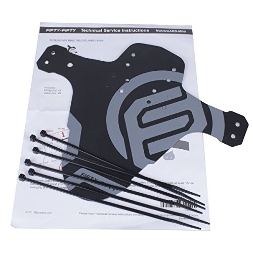 image for FIFTY-FIFTY Mountian Bike Fender,MTB Mudguard,Front and Rear Compatibl