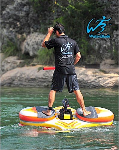 MOTORIZED ELECTRIC SUP - WATERBLADE STINGRAY Economy (BLUE/ORANGE) (Orange-Yellow)