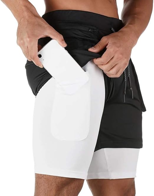 mens running shorts with phone pocket