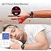 Blackview Smart Watch for Men, Full Touch Screen Fitness Trackers with Heart Rate Sleep Monitor, Fitness Watch with 5ATM…