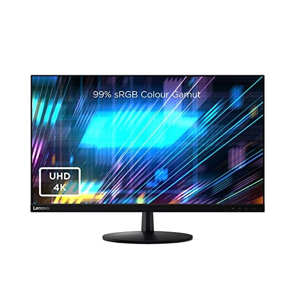 Lenovo-L28u-30-28-Inch-4K-Monitor-IPS-Panel-60-Hz-6-ms-HMDI-DP-Tilt-Screen-Raven-Black Lenovo L27q-30 27 Inch QHD Monitor (IPS Panel, 75 Hz, 4 ms, HMDI, DP) Tilt Screen, Black