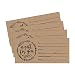 25 4x9 Rustic Blank Gift Certificate Cards Vouchers for Holiday, Christmas, Birthday Holder, Small Business, Restaurant, Spa Beauty Makeup Hair Salon, Wedding Bridal, Baby Shower Cash Money Printable primary