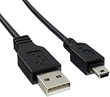 AAA PRODUCTS 1M Mini USB Cable for HDD Power Bank Speaker MP3 SAT NAV Dashcam view 1