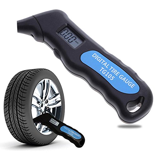 Diagnostic Tools tire pressure gauge Meter Manometer Barometers Tester Digital LCD Tyre Air For Auto Car Motorcycle Wheel