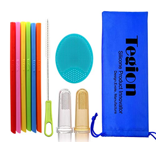 Tegion Thin Short Reusable Toddlers& Kids Silicone Straws for The First Years Take & Toss Spill Proof Straw Cup, 10 OZ yeti rtic lowball tumbler (boys girls mix color)