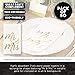 Juvale Wedding Napkins Mr & Mrs - 4 x 8 in 3-Ply White - Disposable Wedding Napkins for Reception & Bridal Shower