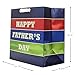 Hallmark Grand Father's Day Gift Bag (Metallic Stripes)