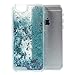 iPhone 6s plus case,iphone 6 plus case, liujie Liquid Cool Quicksand Moving Stars Bling Glitter Floating Dynamic Flowing Case Liquid Cover for Iphone 6s plus 5.5inch (blue)