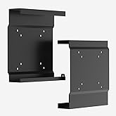 Pack of 2 Mini PC Vesa Mount for Dell Micro Mount, for Dell OptiPlex Micro Form Factor Case, for MFF 7080 7070 7060 7050 7040 7090 7010 3060 3040 3046 3050 5050 5060 5070, Vesa/Wall/Under Desk