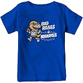 Big Roars in The Field Kid's Dinosaur T-Shirt for Football Fans