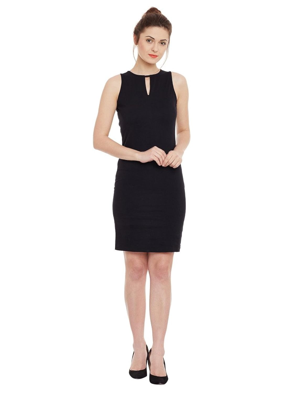 miss chase womens black bodycon dress