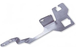 TALSWIF Throttle Cable & Kickdown Cable Bracket - Fits for Edelbrock Performer, Thunder AVS, Quadrajet Carburetors for TH350/700-R4/200-4R Transmissions, Zinc-Plated Steel, Heavy-Duty Replacement Part