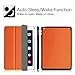 Fintie SlimShell Case for iPad 6th / 5th Generation (2018 2017 Model, 9.7 Inch), iPad Air 2 / Air 1 (9.7 Inch) - Lightweight Stand Smart Protective Cover with Auto Sleep/Wake, Orange
