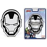 Iron Man Helmet Mask Avengers Assemble Marvel Comics Auto Car Truck SUV Vehicle Garage Home Office School 3D Chrome Emblem Decal - Chroma Emblemz