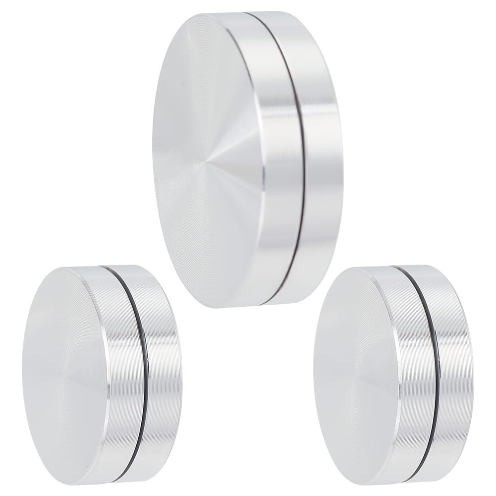 FREEBLOSS 3Pcs Pottery Trimming Spinner Pottery Rotary Disc Wheel 2 Sizes Mini Pottery Throwing Wheel Pottery Wheel Trimmer Tool for Replacement Potters Clay Artists 29.5mm and 37.5mm