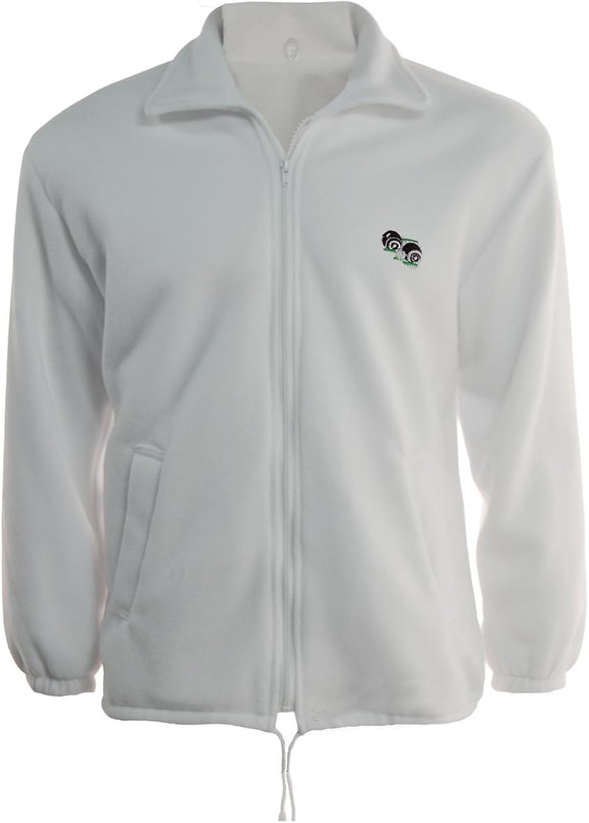 G5 Apparel Bowls Lawn Bowling Unisex Zipper Polar Fleece Jacket with
