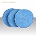 SPTA Microfiber Fast Finishing Pad 3 Pcs 6 inch (150 mm) Polishing Pads, Buffing Compound Pads Kits for 5 Inch (125mm) DA/RO Car Polisher