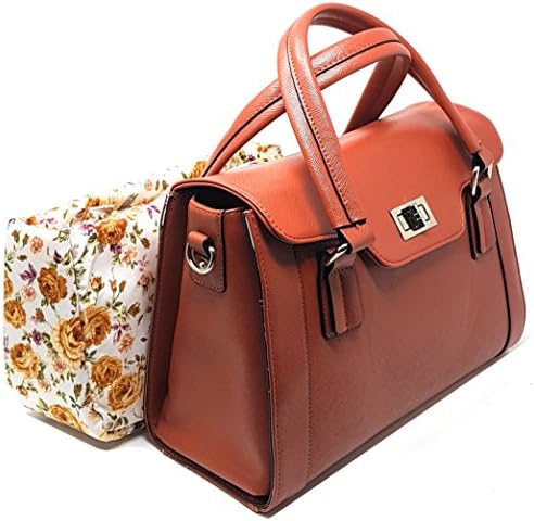 Women Camera Bag and Ladies Top-Handle Handbag with Removable Camera Case