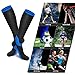 Deilin Compression Socks Women & Men (2 Pairs), Graduated Compression Sock 20-30 mmhg Running, Athletic Sports, Flight Travel, Nurses, Maternity Pregnancy, Shin Splints, Edema, Varicose Veins