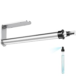 Fixwal Paper Towel Holder Under Cabinet with Spray