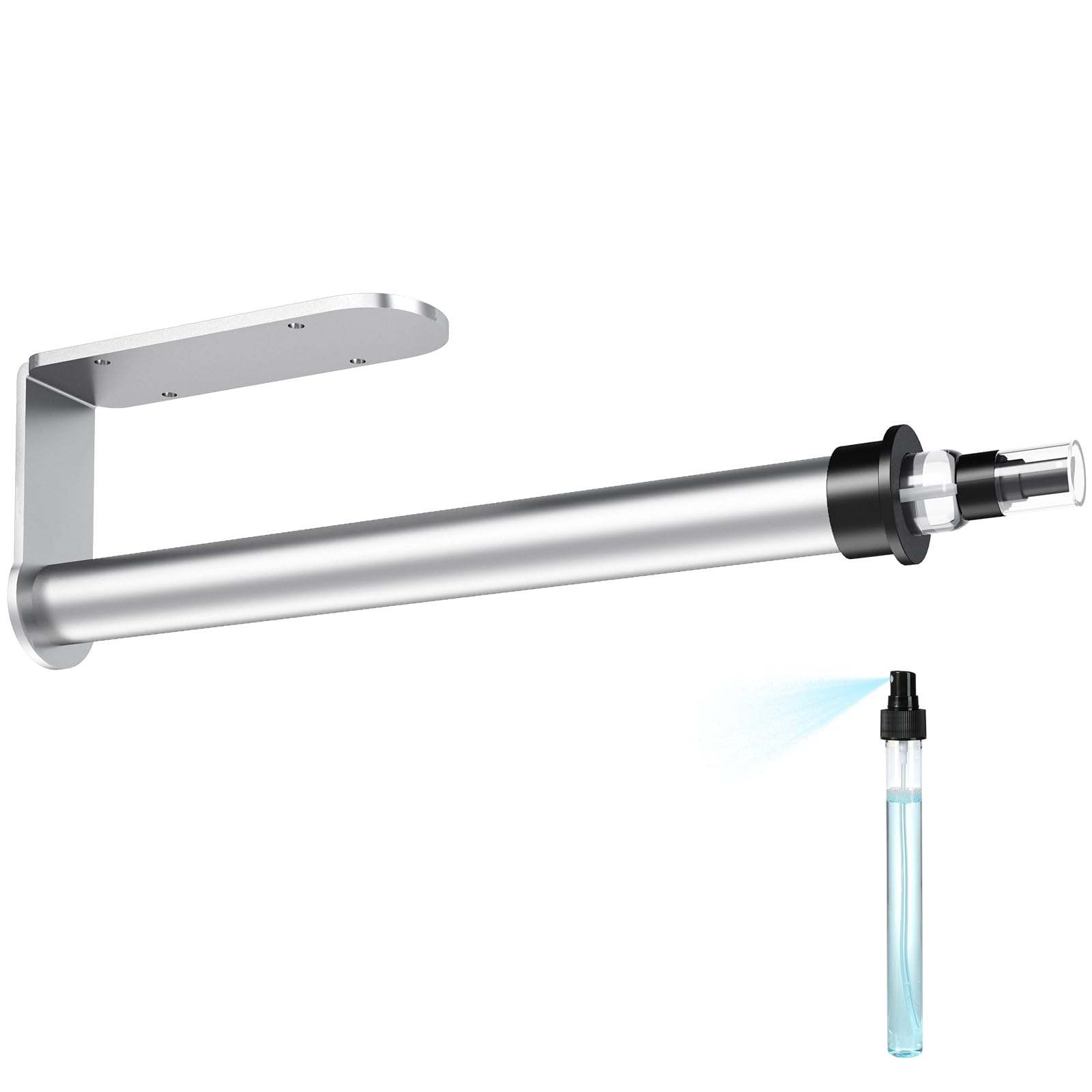 Fixwal Paper Towel Holder Under Cabinet with Spray
