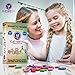 CleverPax MAGNETIC LETTERS numbers for toddlers Alphabet magnets fridge educating kids SET of 67 foam magnets letters refrigerator ABC magnets toy preschool learning education ABCs kids letters