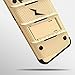 ZIZO Bolt Series for Samsung Galaxy S8 Case Military Grade Drop Tested with Tempered Glass Screen Protector, Holster Gold Black