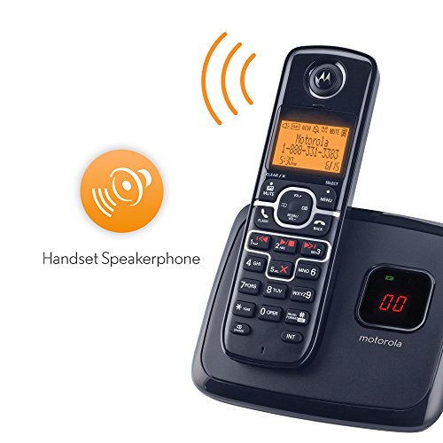 Motorola DECT 6.0 Enhanced Cordless Phone with 2 Handsets and Digital Answering System L702M