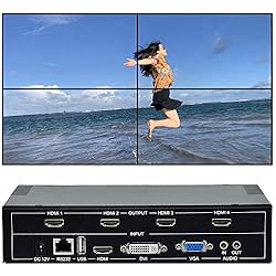 ESZYM Video Wall Controller 2x2 TV Wall Controller