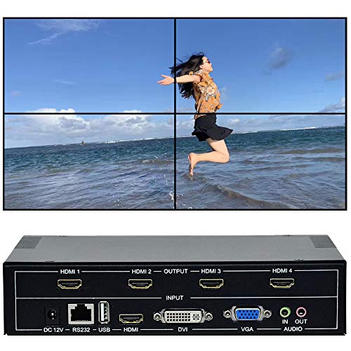 ESZYM Video Wall Controller 2x2 TV Wall Controller