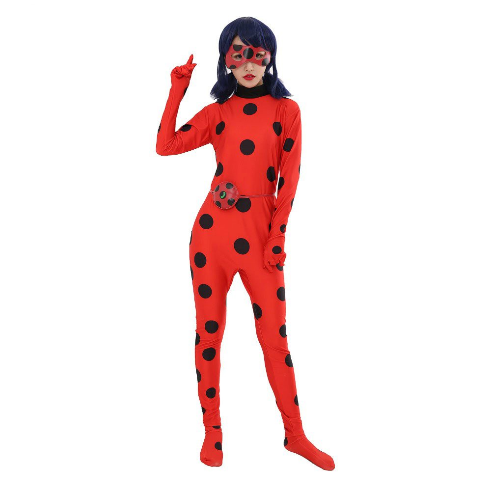 Monopezzi e tutine da donna Kid miracolosa coccinella costume cosplay