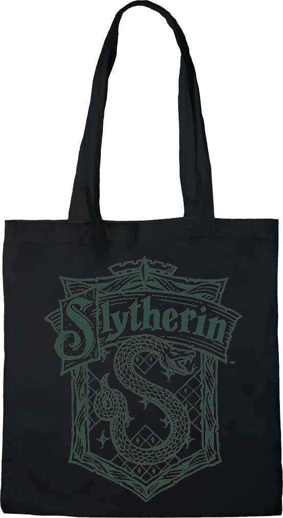 Harry Potter Unisex Bwhapombb008 Tote Bag, black, 38 x 40 cm, Utility