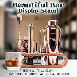 Mixology Bartender Kit: 10-Piece Bar Tool Set with