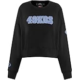 Pro Standard Womens NFL Varsity Blues Brushed Back French Terry Crewneck Sweatshirt