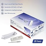 Early Detection Urine Test Kit (HCG) - Pregnancy Test Strips in Bulk [25 Tests] by MEDca, Early Result Pregnancy Test, Clear and Over 99% Accurate Results, Pregnancy Test Kit
