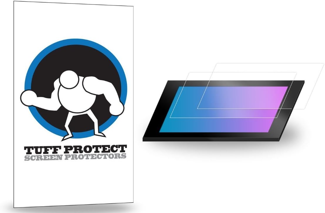 Tuff Protect Clear Screen Protectors for Pioneer AVH-P3200BT Car Indash DVD Receiver