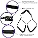 Sex Restraining Straps Leather Adjustable Padded Thigh & Neck Kit BDSMS Restraints Straps Support Strap SM Sex Bondage Open Leg Bondag Restraints Harness Sling Strap for Women&Men Couple