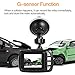 Foxcesd Mini Dash Cam (16GB Card Included), Full HD 1080P DVR Dashboard Camera 140° Wide Angle Driving Video Recorder In Car Dash Camera with G-Sensor, Motion Detection, Loop Recording, Night Vision