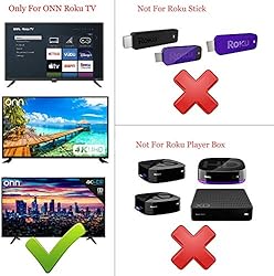 ONN Genuine Original Roku TV Remote Compatible with