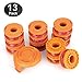 YWTESCH Replacement Trimmer Spool Line for Worx, 13 Pack (12 Pack Grass Trimmer Line, 1 Trimmer Cap) primary